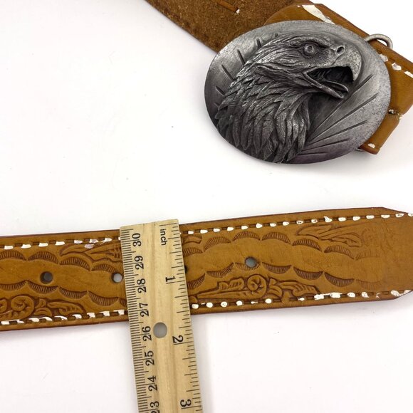 Vintage Siskiyou Buckle Co Belt Buckle Cast Metal 1987 Copyright Eagle - Picture 12 of 13